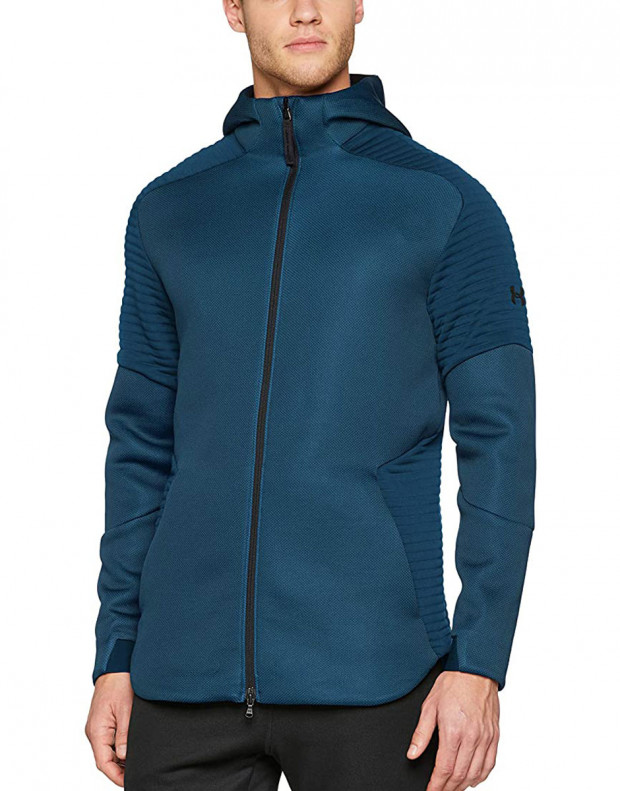 UNDER ARMOUR Unstoppable Full-Zip Hoddie Blue