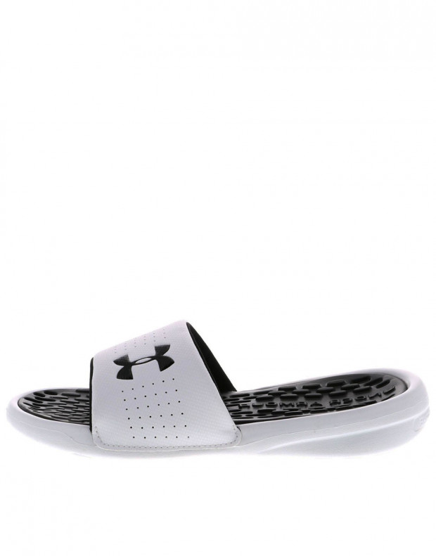 UNDER ARMOUR Playmaker Fixed Strap Slides White