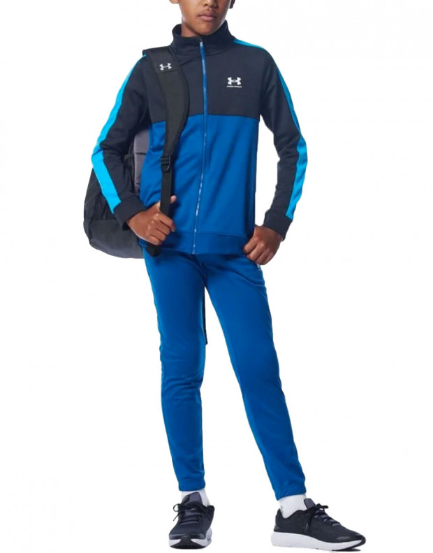 UNDER ARMOUR Knit Track Suit Blue