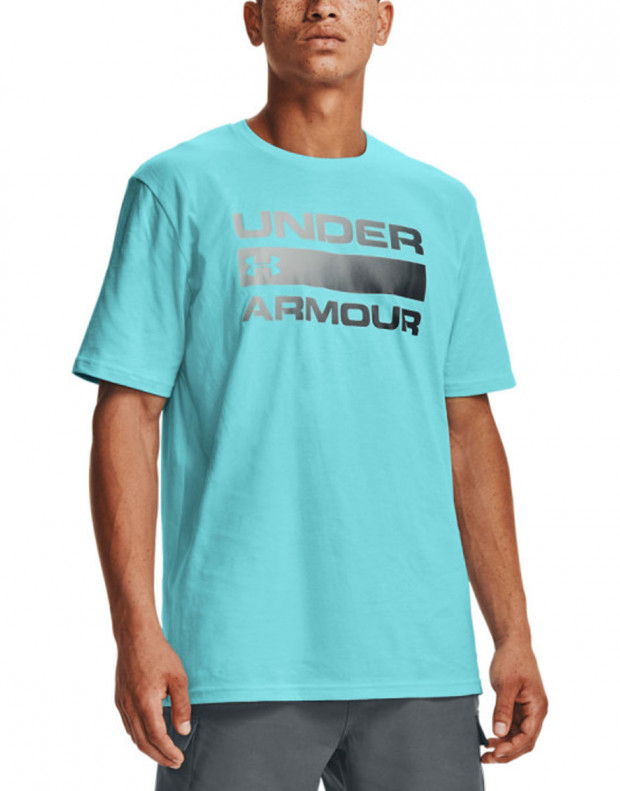 UNDER ARMOUR Team Issue Wordmark Tee Blue