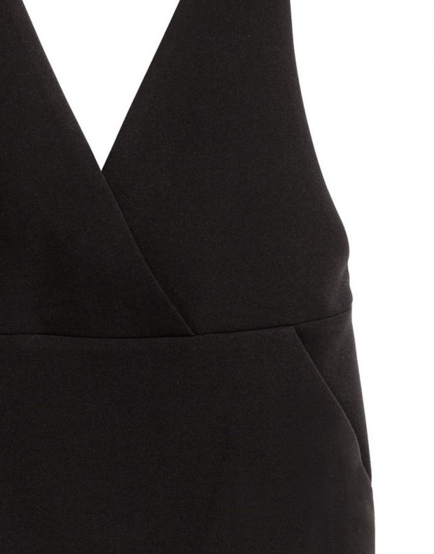 H&M Sleeveless V-Neck Dress - 1556/black - 3