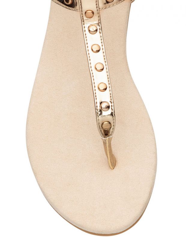 H&M Studded Sandals Gold - 9436/beige - 4