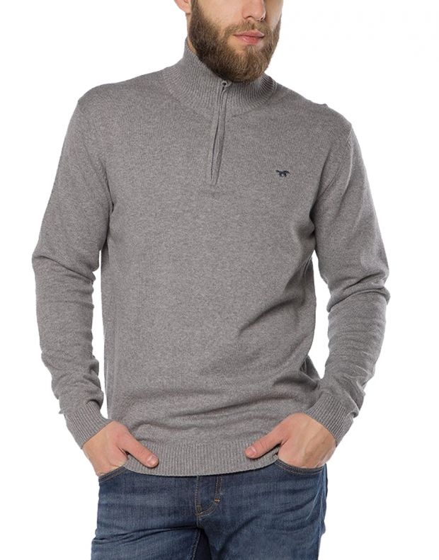 MUSTANG Troyer Pullover Grey - 1001459/4140 - 1