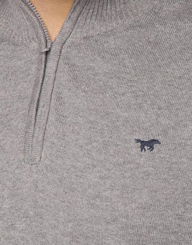 MUSTANG Troyer Pullover Grey - 1001459/4140 - 4