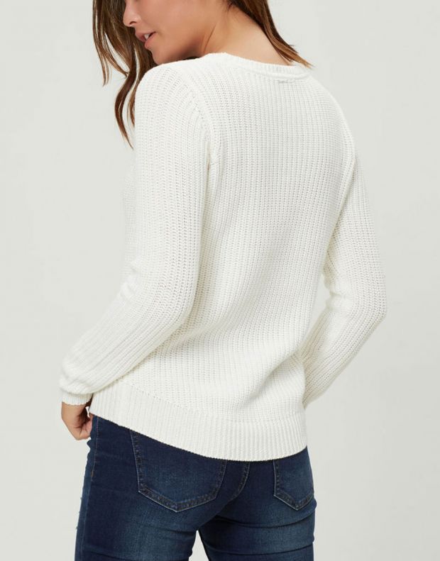 VERO MODA Soft Knitted Pullover White - 61267/white - 2