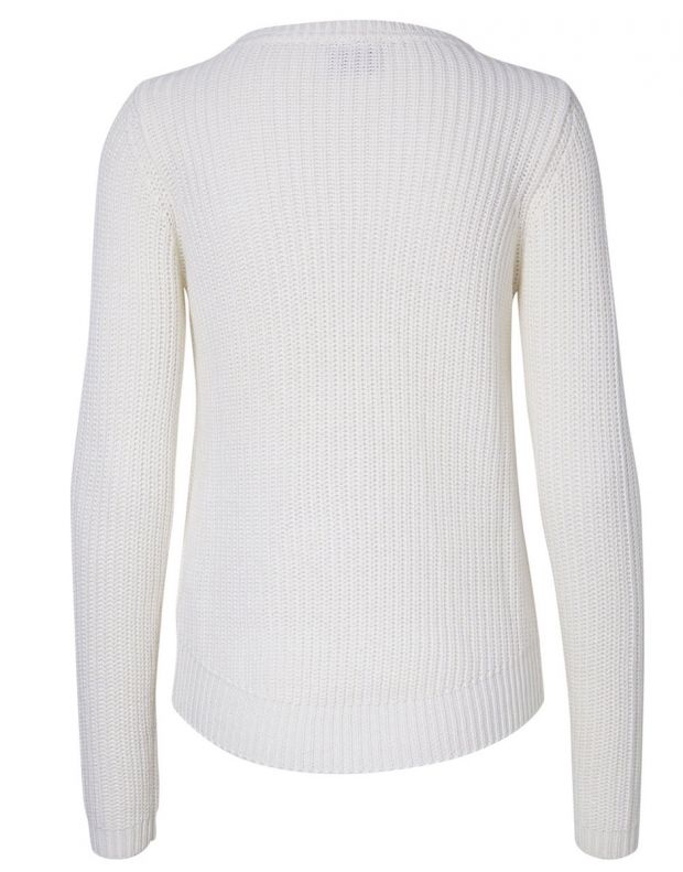 VERO MODA Soft Knitted Pullover White - 61267/white - 3