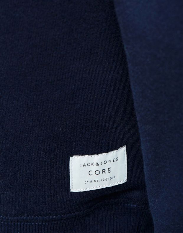 JACK&JONES Detailed Sweatshirt Navy - 16490/navy - 8