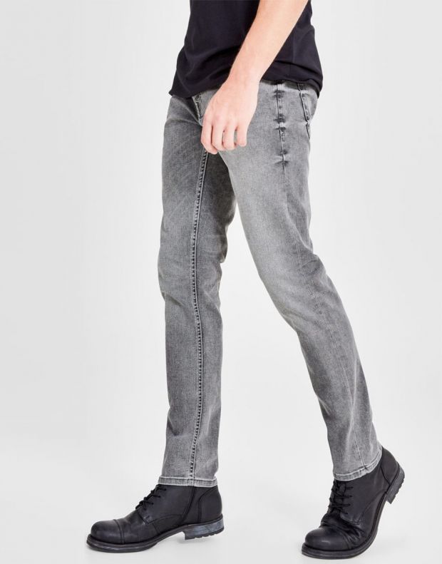 JACK&JONES Tim Original Slim Fit Jeans - 18209/grey - 3