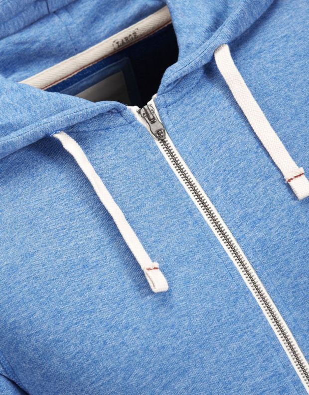 JACK&JONES Recycled Basic Zip Up Sweatshirt Blue - 27820/blue - 5