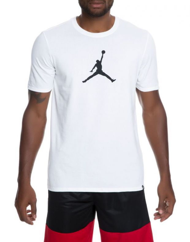 NIKE Jordan Jumpman Logo Tee White - 925602-100 - 1
