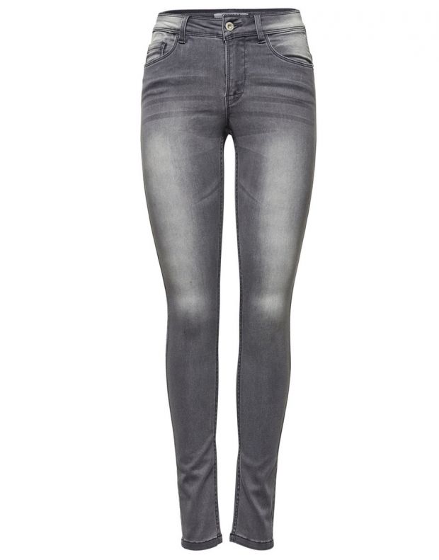 ONLY Ultimate Reg Skinny Fit Jeans Grey - 90585/black - 3