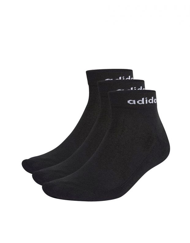 ADIDAS Half-Cushioned Ankle 3 Pairs Black GE6128