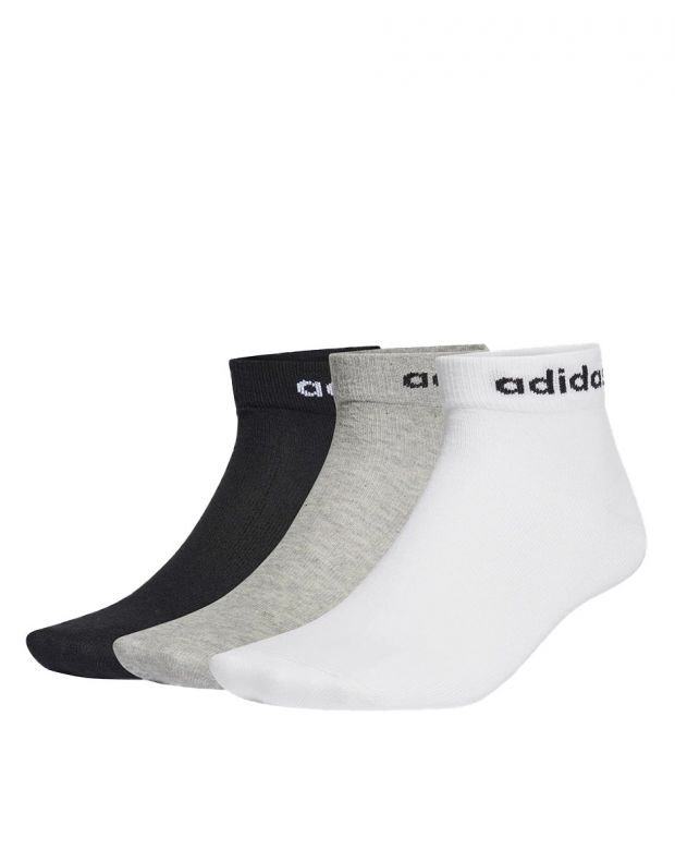 ADIDAS Non-Cushioned Ankle Socks 3 Pairs BWG GE6179