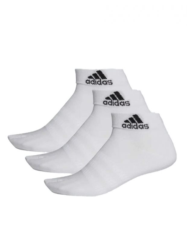 ADIDAS Ankle Socks 3 Pairs White DZ9435