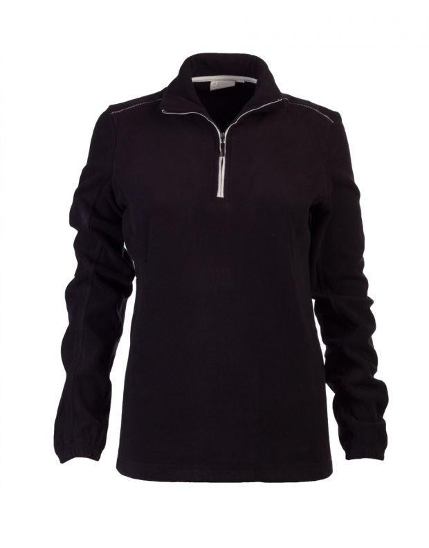 LOTTO July Pile Zip Sweatshirt Black - K2592 - 1