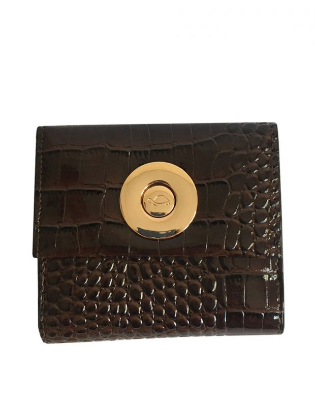 CARPISA Leather Glossy Wallet Brown - PD424205/d.brown - 1