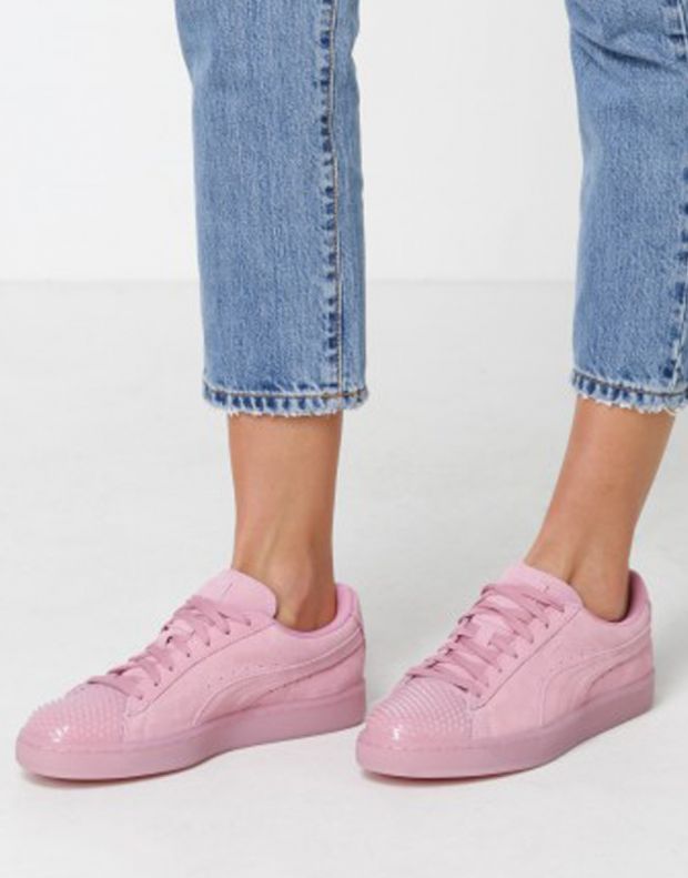 PUMA Suede Jelly Trainers Rose W - 365859-03 - 7