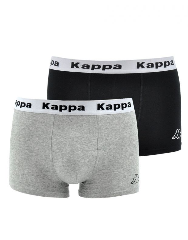 KAPPA Zappy Boxer 2pack Black/Light Grey 304N2L0-903
