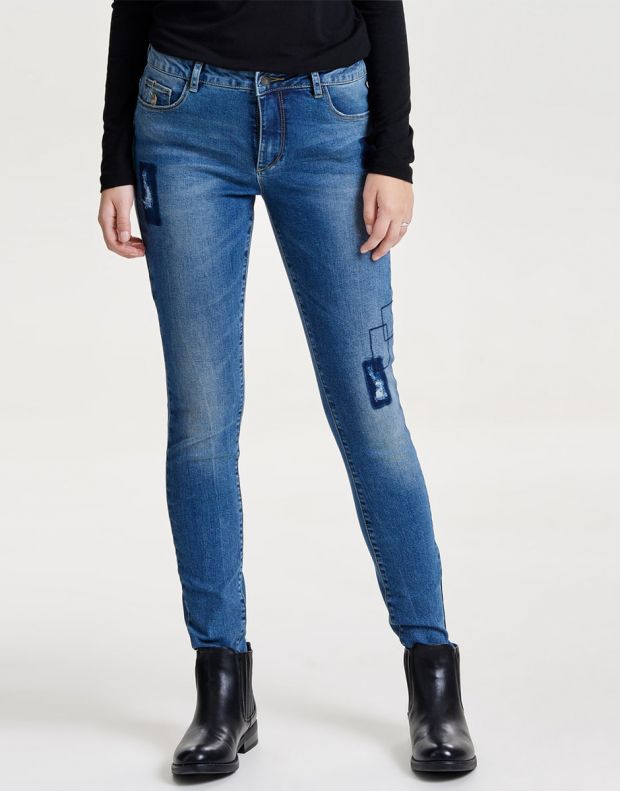 ONLY Carmen Patch Reg Skinny Fit Jeans - 28157 - 2