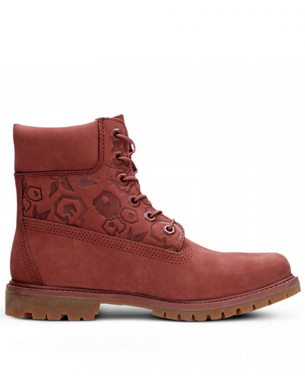 TIMBERLAND 6 Inch WP Embossed Burgundy - A1K30 - 2
