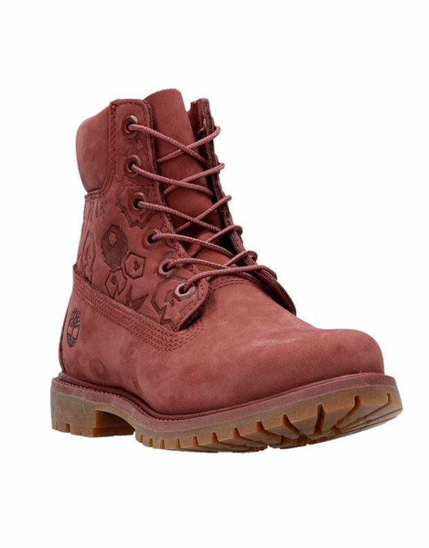 TIMBERLAND 6 Inch WP Embossed Burgundy - A1K30 - 4