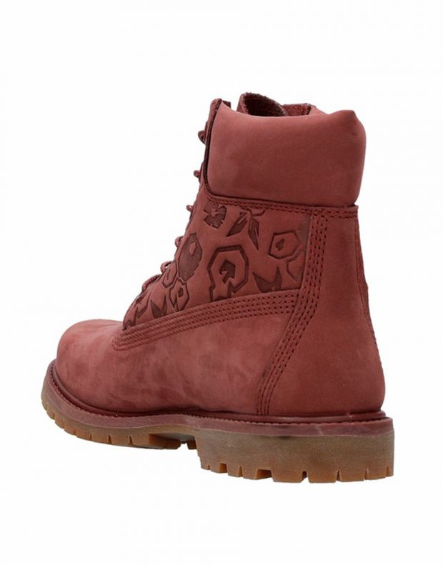TIMBERLAND 6 Inch WP Embossed Burgundy - A1K30 - 5
