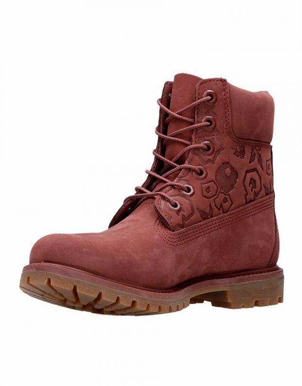 TIMBERLAND 6 Inch WP Embossed Burgundy - A1K30 - 6