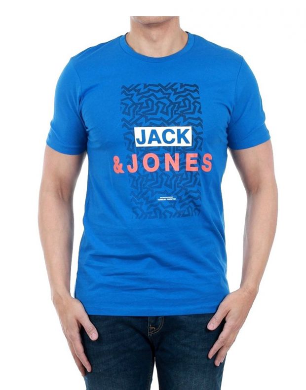 JACK&JONES Core Zippo Tee Blue - 38773/l.blue - 1