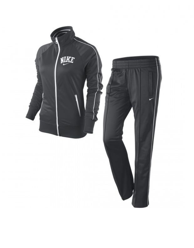 NIKE Poly Warm Up Tracksuit Anthra - 480977-060 - 1