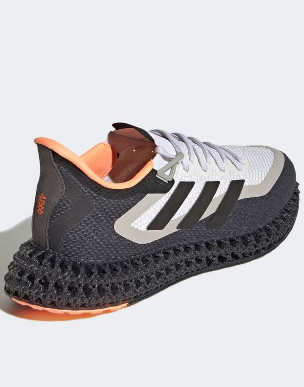 ADIDAS 4dfwd 2 Running Shoes White/Black/Orange - GX9258 - 4