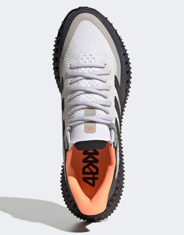 ADIDAS 4dfwd 2 Running Shoes White/Black/Orange - GX9258 - 5