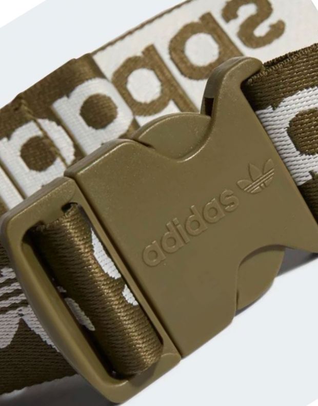 ADIDAS Adicolor Branded Webbing Waist Bag Green - H35589 - 5