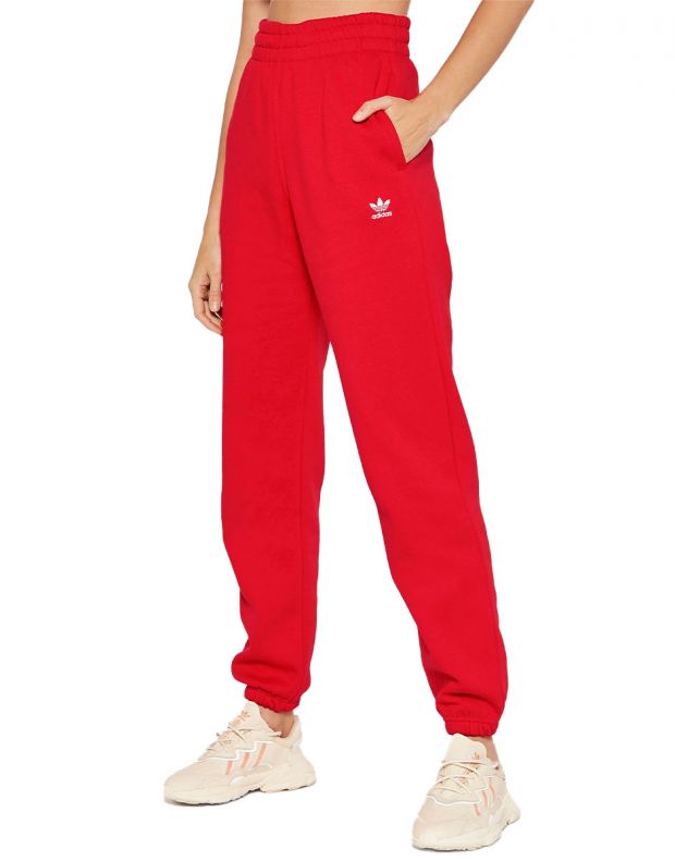 ADIDAS Adicolor Essentials Fleece Pants Red - HF7513 - 1