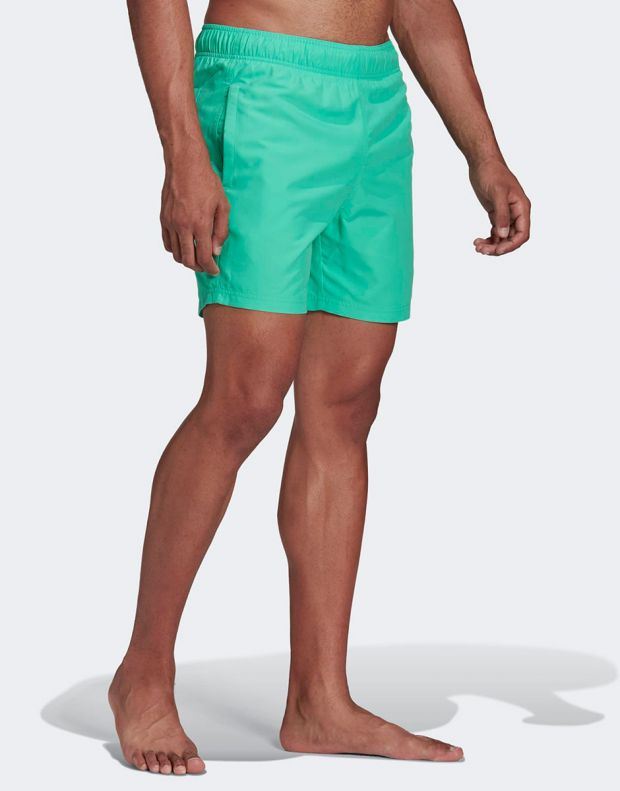 ADIDAS Adicolor Essentials Trefoil Swim Shorts Green - HE9422 - 3