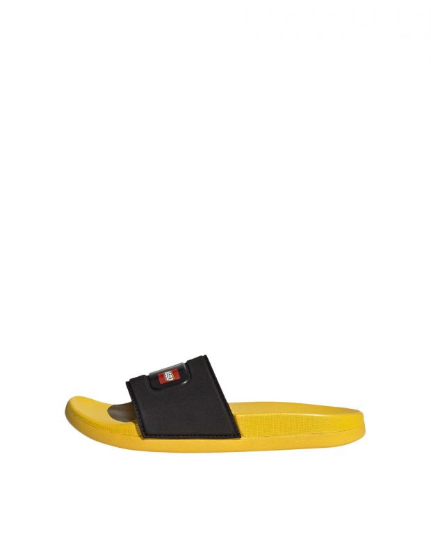 ADIDAS x Lego Adilette Comfort Slides Black/Yellow - GW8111 - 1