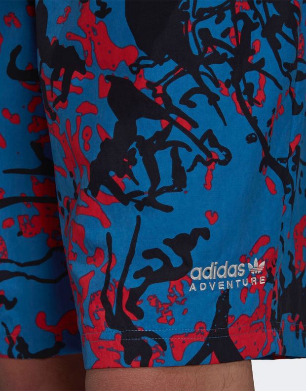 ADIDAS Adventure Archive Printed Woven Shorts Multicolor - H09071 - 4