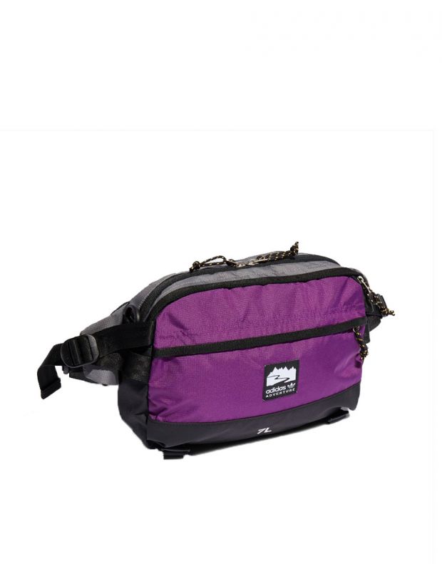 ADIDAS Adventure Large Waist Bag Purple - H22723 - 3