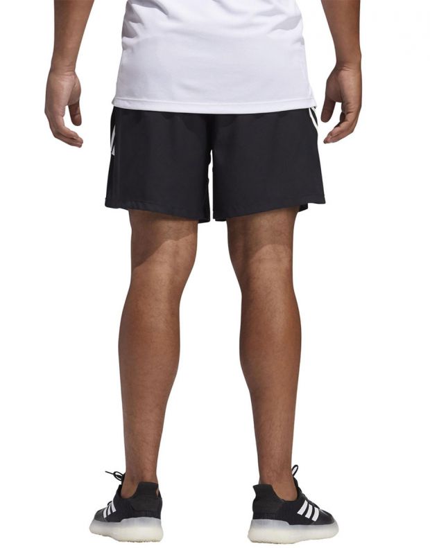 ADIDAS Aeroready 3-Stripes Slim Shorts Black - GM0332 - 2