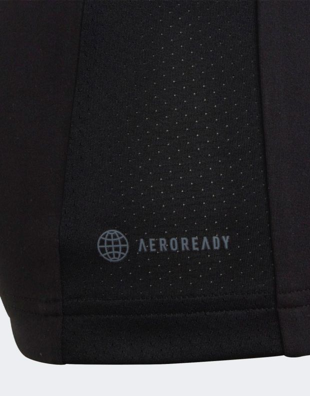 ADIDAS Aeroready Half-Zip Long Sleeve Blouse Black - IB8874 - 5