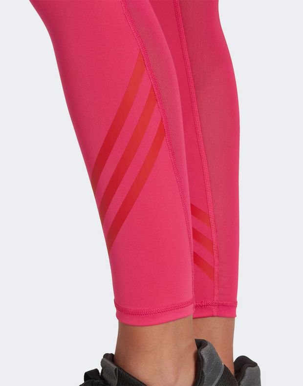 ADIDAS Aeroready Techfit 3-Stripes Leggings Pink - HL6089 - 4