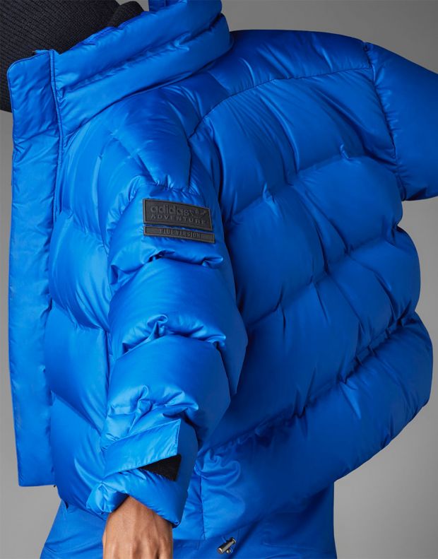 ADIDAS Blue Version Oversized Down Puffer Jacket Blue - HM9222 - 6