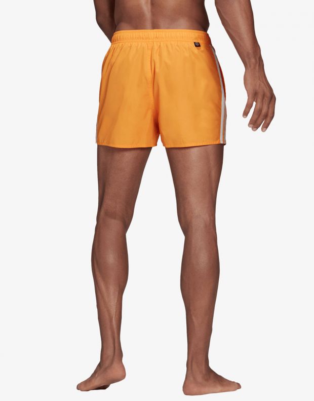 ADIDAS Classic 3-Stripes Swim Shorts Orange - HA0401 - 2