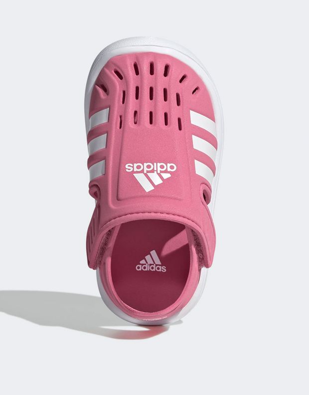 ADIDAS Closed-Toe Summer Water Sandals Pink - GW0390 - 5