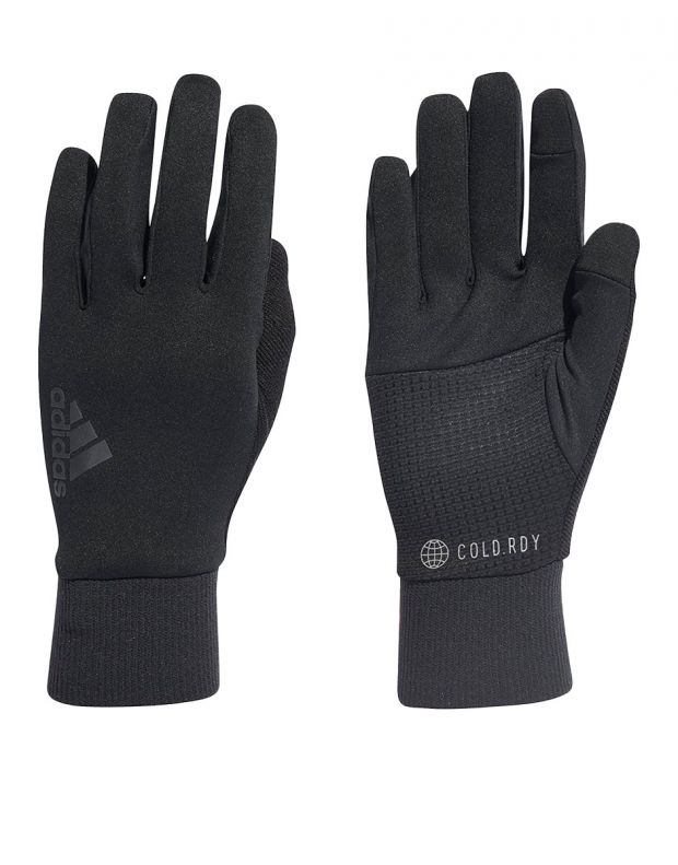 ADIDAS Cold.Rdy Running Gloves Black - HG8456 - 1