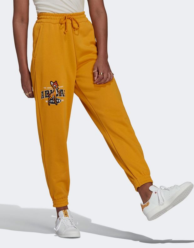 ADIDAS x Disney Bambi Graphic Pants Yellow - HE6860 - 2