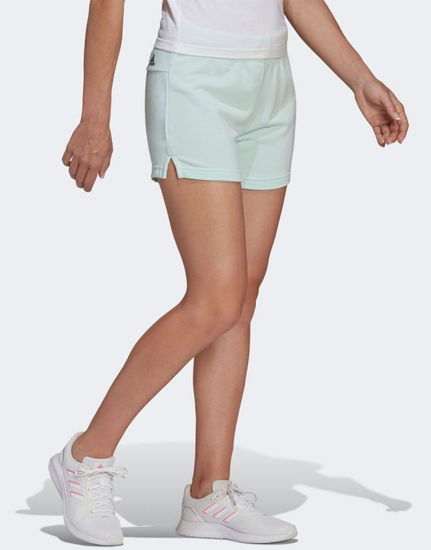 ADIDAS Essentials Slim Logo Shorts Green - HE9363 - 3