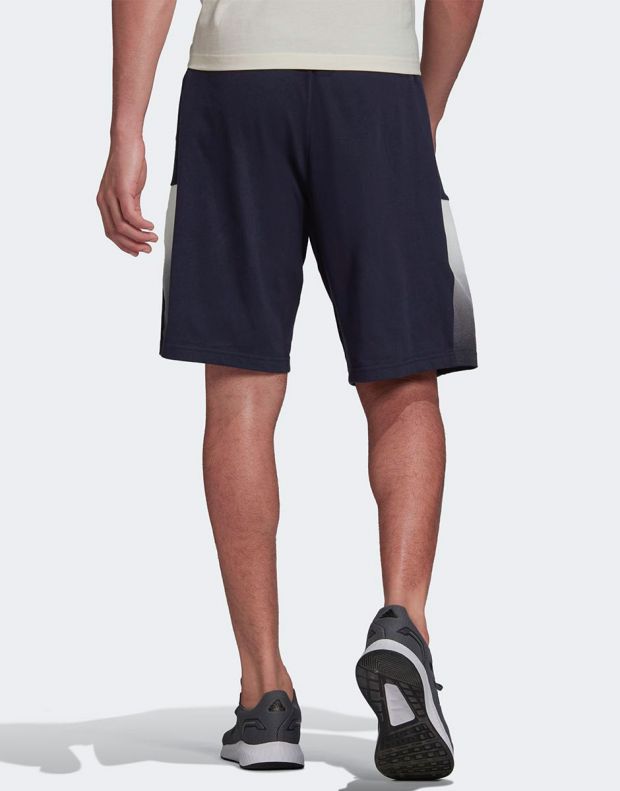 ADIDAS Essentials Summer Pack Lightweight French Terry Shorts Navy - HE4377 - 2