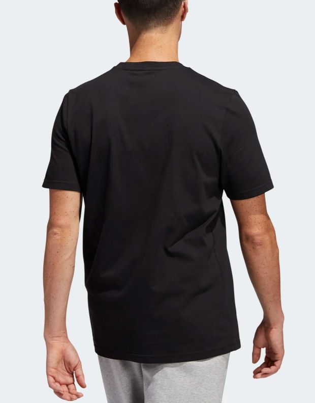 ADIDAS Foil Badge of Sport Graphic Tee Black  - HE4789 - 2