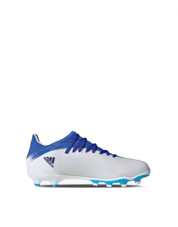 ADIDAS Football X Speedflow.3 Multi Ground Boots White/Blue - GW7505 - 2