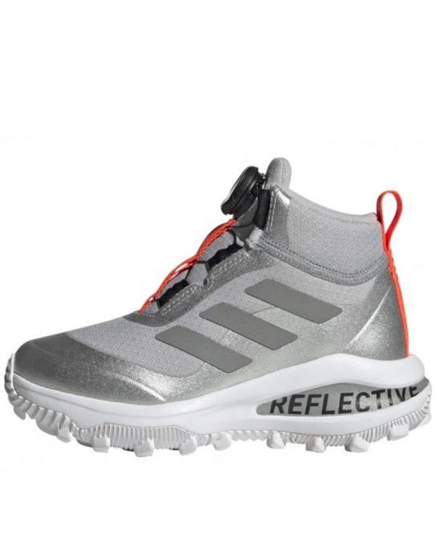 ADIDAS Fortarun Boa Atr Reflective Silver Shoes - S23813 - 1